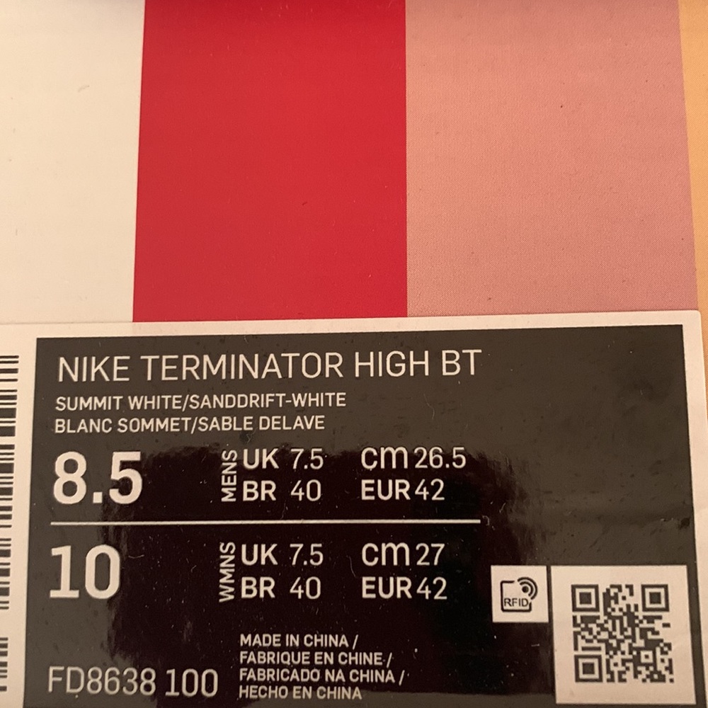 Nike Be True Terminator with charms , NWT, Unisex , Men=8.5 , Women = 10 - Picture 8 of 8